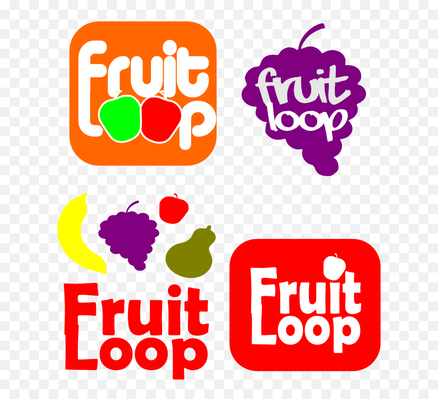 Loopy Fruit - Fruit Loop Board Game Logo Clip Art Png,Fruit Logo