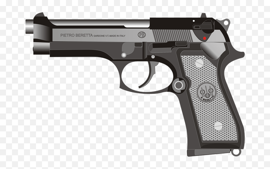 Beretta Pistol Transparent Background - Gun Transparent Background Png,Pistol Png