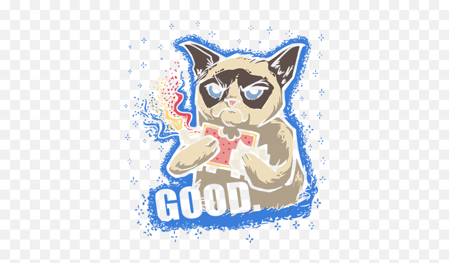Download Grumpy Cat - Cartoon Png Image With No Cartoon,Grumpy Cat Png