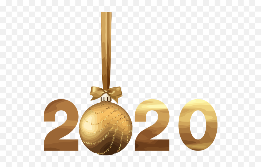 Download New Years 2020 Christmas Ornament Font Logo For - New Year Ornament 2020 Png,Celebrating Png