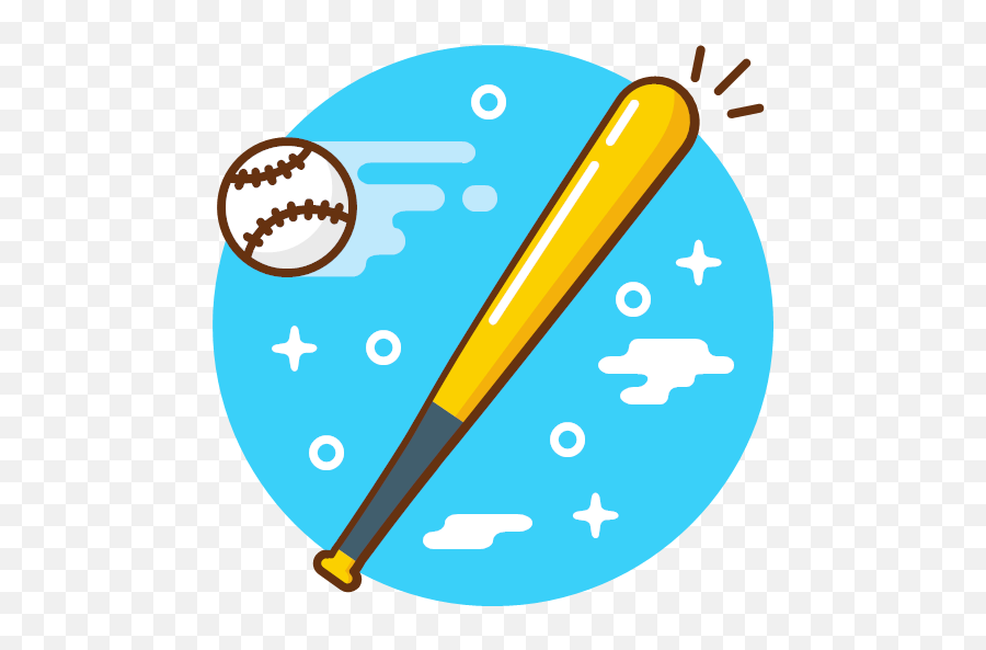 Baseball Icon - Ballicons 3 Demo Baseball Bat Game Art Png,Baseball Png