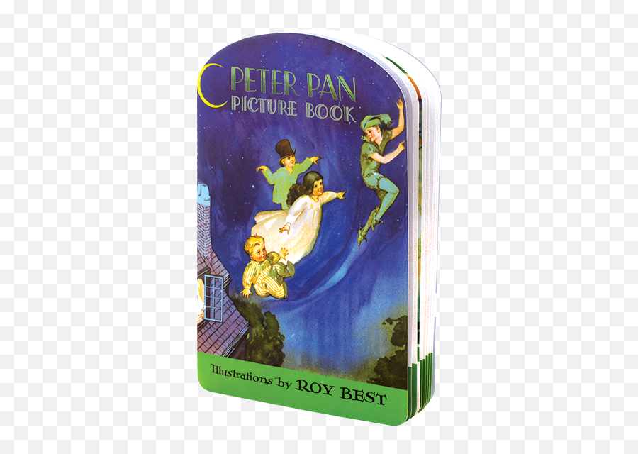 Peter Pan Picture Book Shaped Childrenu0027s Books - Peter Pan Book Png,Peter Pan Png