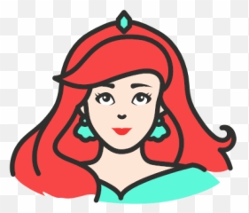 Disney Princess Little Mermaid Icon - Famous png