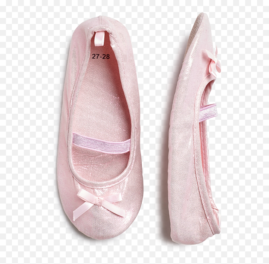 Download Ballet Shoes Pink - Ballet Flat Full Size Png Round Toe,Ballet Shoes Png