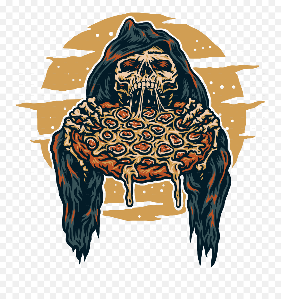 Grim Reaper Eating Pizza - Star Wars Characters Png,Grim Reaper Logo