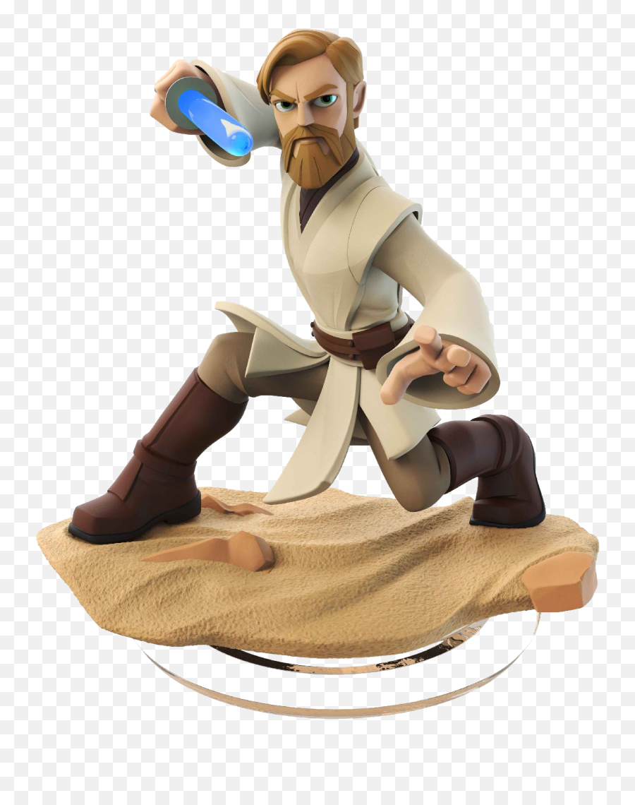 Disney Infinity Obi - Wan Kenobi Star Wars Png Com Fundo Disney Infinity Star Wars Obi Wan,Obi Wan Png