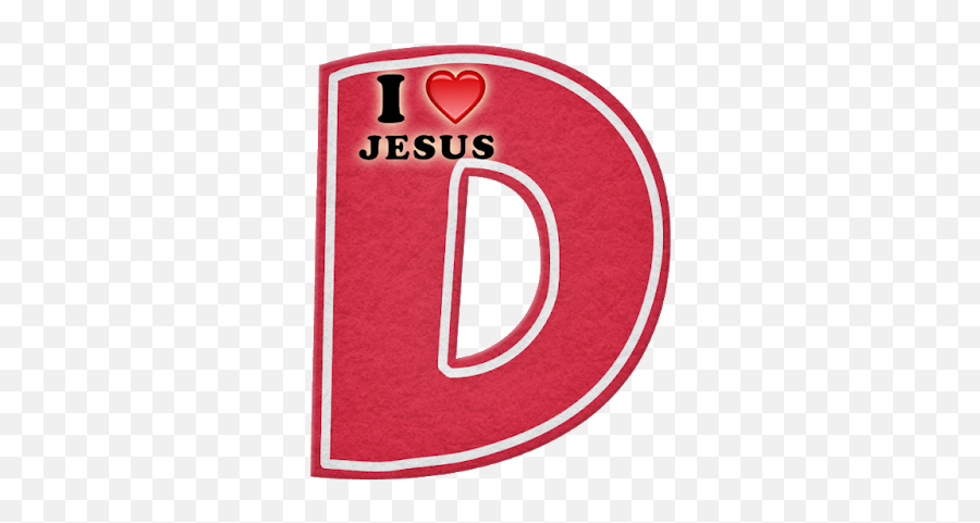 Blindada Por Deus Alfabeto Decorativo I Love Jesus Png In - Vertical,Lululemon Logo Png