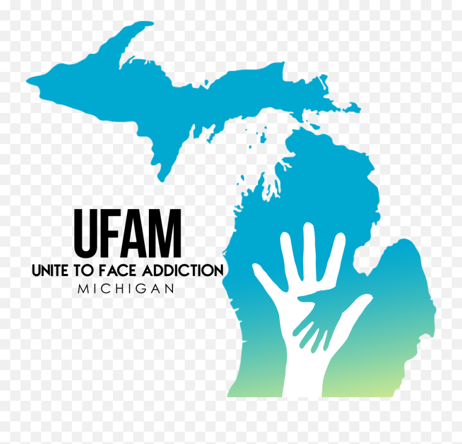 Ufam Logo - Unite To Face Addiction Michigan State Of Michigan Png,Face Logo Png