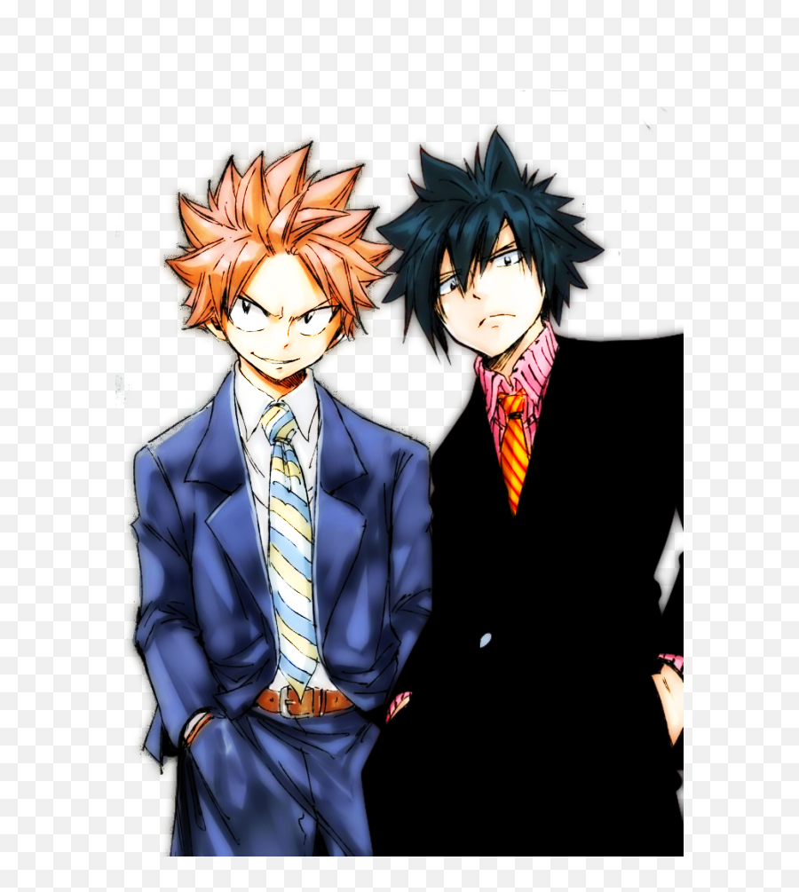 Fairy Tail Natsu Dragneel And Hiro Mashima Image - Gray And Natsu Hiro Mashima Png,Natsu Transparent