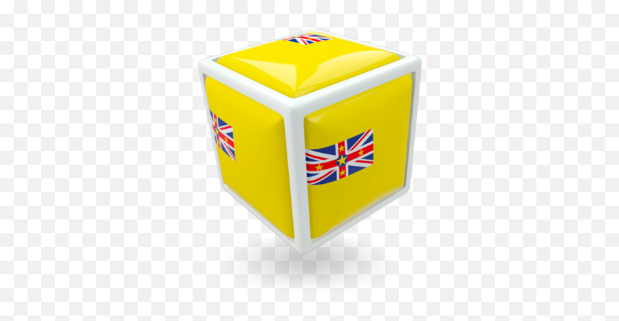 Cube Icon Illustration Of Flag Niue - Vertical Png,Cube Icon Png