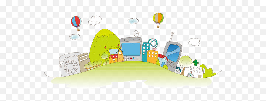 Village Vector Png Transparent Images - Transparent Background Village Vector Png,Village Png