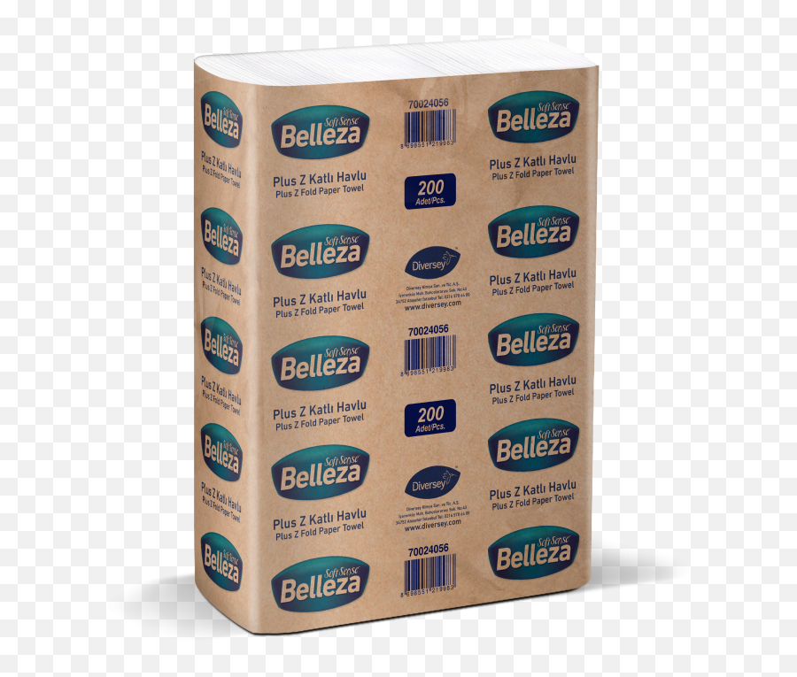 Belleza Extra Z Folded Paper Towel - Belleza Z Katl Havlu Png,Folded Paper Png