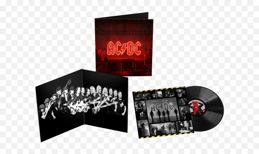 Power Up Black Vinyl - Acdc Pwr Up Red Vinyl Png,Ac/dc Logo