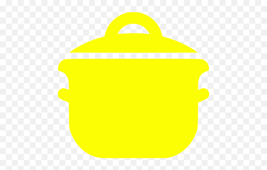 Yellow Cooking Pot Icon - Free Yellow Cooking Pot Icons Tureen Png,Cooking Pot Icon