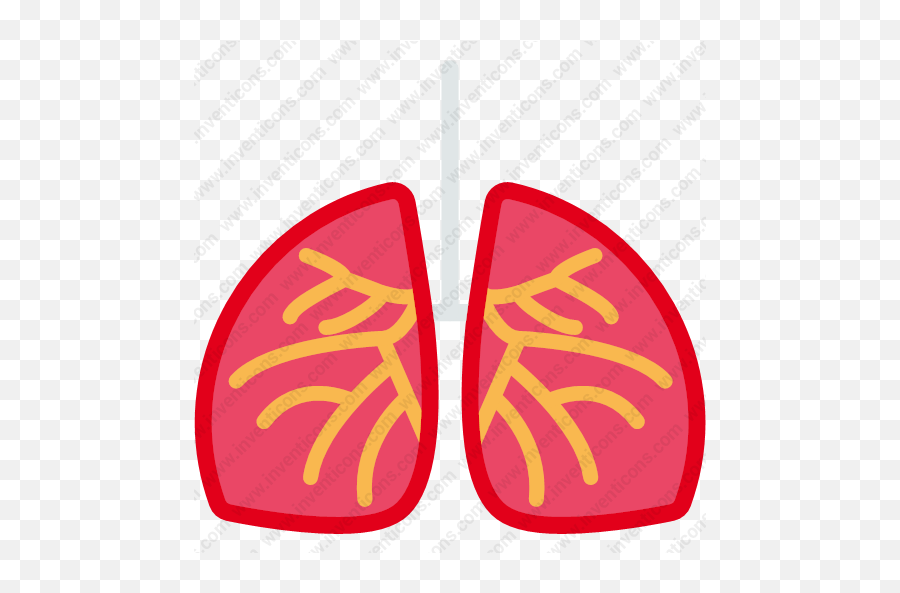 Download Lungs Vector Icon Inventicons - Vertical Png,Respiratory Icon