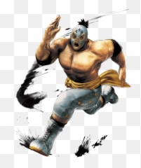 Time Perfecting His Lucha Libre Skills - Fuerte Street Fighter 4 png