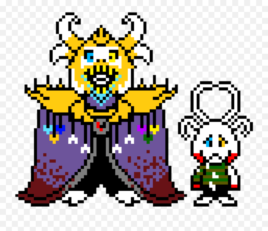 Happy Fatheru0027s Day - Undertale Asgore Overworld Sprite Archaeological Museum Suamox Png,Happy Father's Day Png
