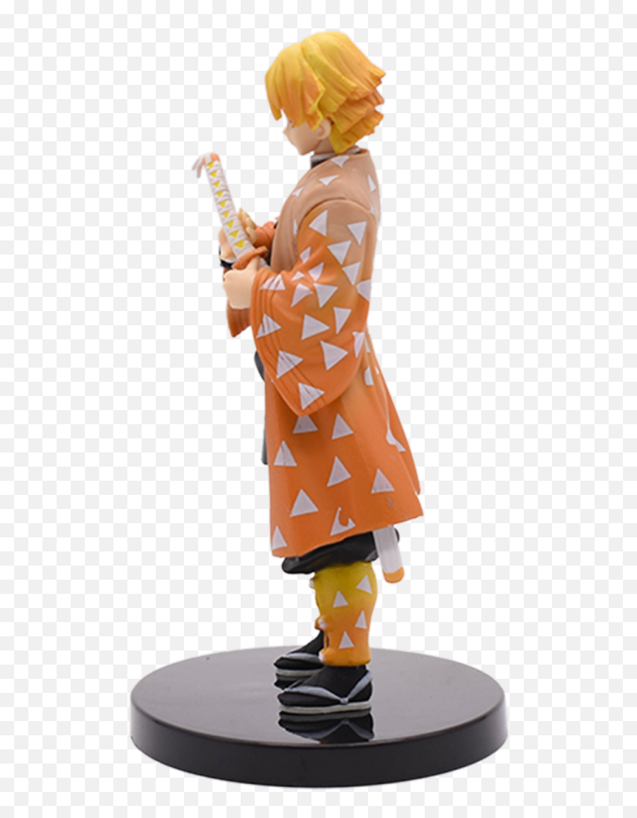 Seekfunning 6 Kimetsu No Yaiba Figure Tanjirou Nezuko Inosuke Figurine Anime Demon Slayer Action Blade Figures Model Toys - Fictional Character Png,Inosuke Icon