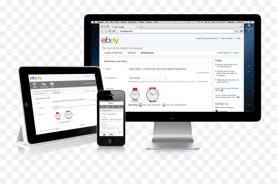 Ebay Consumer - Toconsumer Listing Flow Technology Applications Png,Ebay Iphone Icon