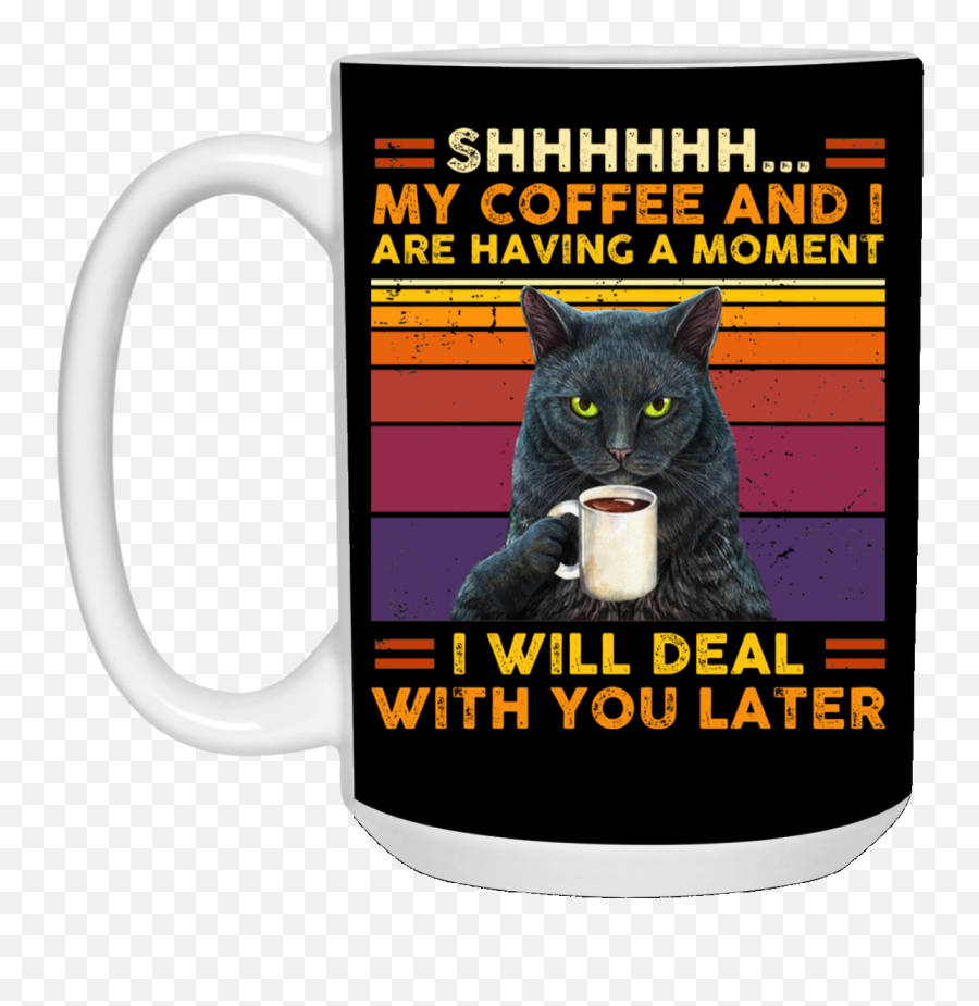 Black Cat Mug - Magic Mug Png,Shhhh Icon