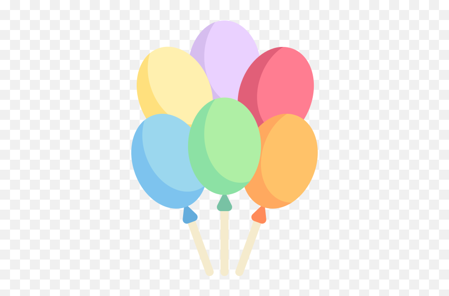 Balloons - Free Birthday And Party Icons Balloon Png,Balloons Icon
