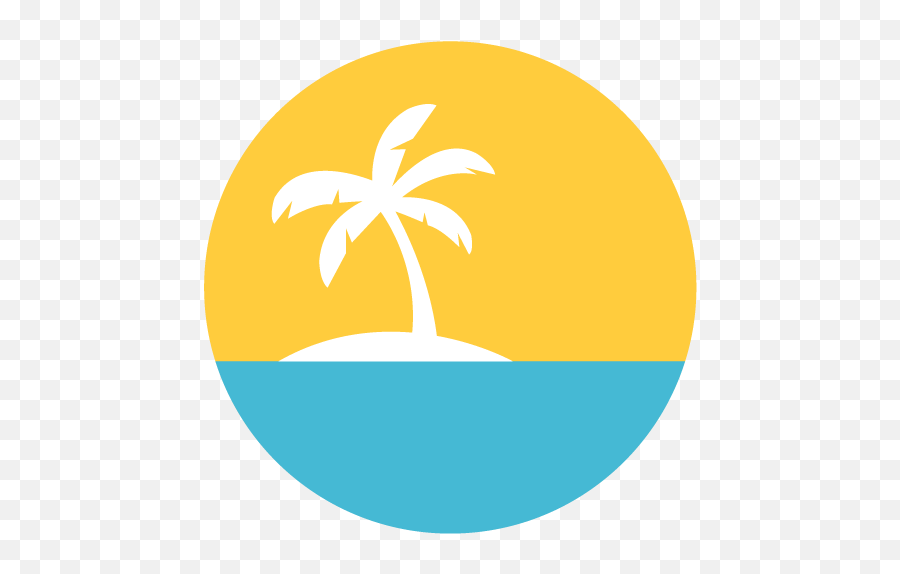Cropped - Siteiconpng Tropical Bay Insurance Circle Palm Tree Icon,What Is Site Icon
