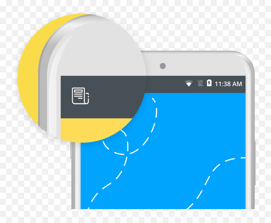 Android Push Icon U2013 Staffbase - Vertical Png,Status Bar Icon