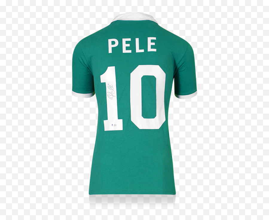 Pele Back Signed New York Cosmos Away Shirt - Short Sleeve Png,Cosmos Icon