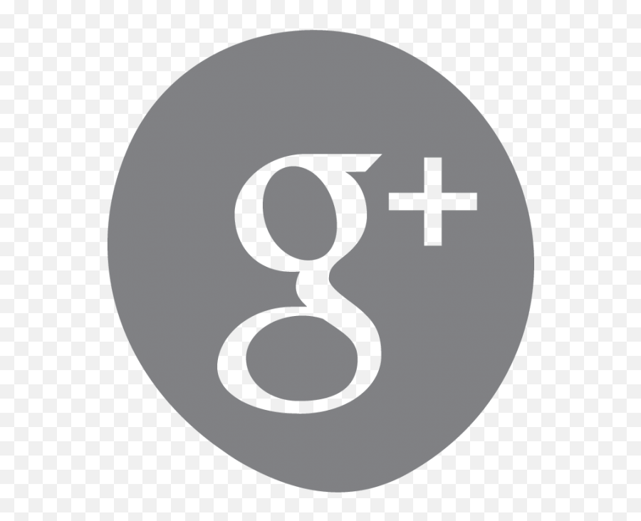 Google Plus Grey Icon Png U2013 Free Images - Google Plus Transparent Logo,Plus Icon White