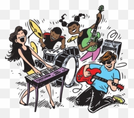 28 Rock Band Clipart Transparent Free Clip Art Stock Png