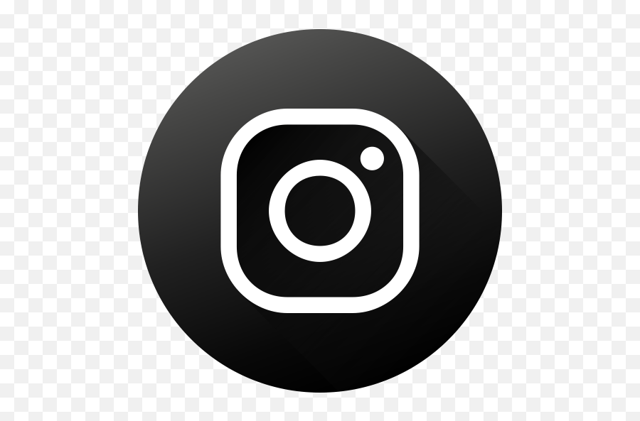 Black White Circle High Quality - Negative Effects Of Social Media On Health Png,Instagram White Png