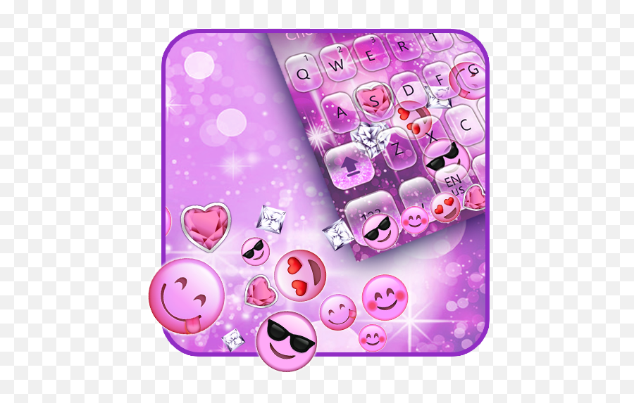 Cute Pink Glitter Emoji Keyboard App Store Data U0026 Revenue - Cartoon Png,Sparkle Emoji Transparent