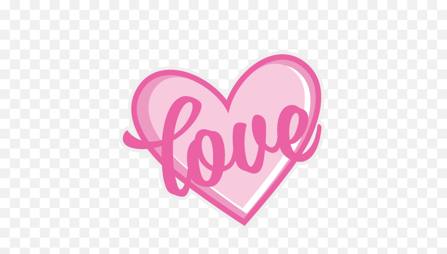 Love Heart Svg Scrapbook Cut File Cute Clipart Files For - Cute Love Heart Clipart Png,Heart Pngs