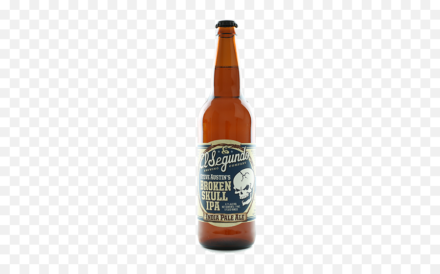 Steve Austins Broken Skull Ipa - Beer Bottle Png,Broken Bottle Png