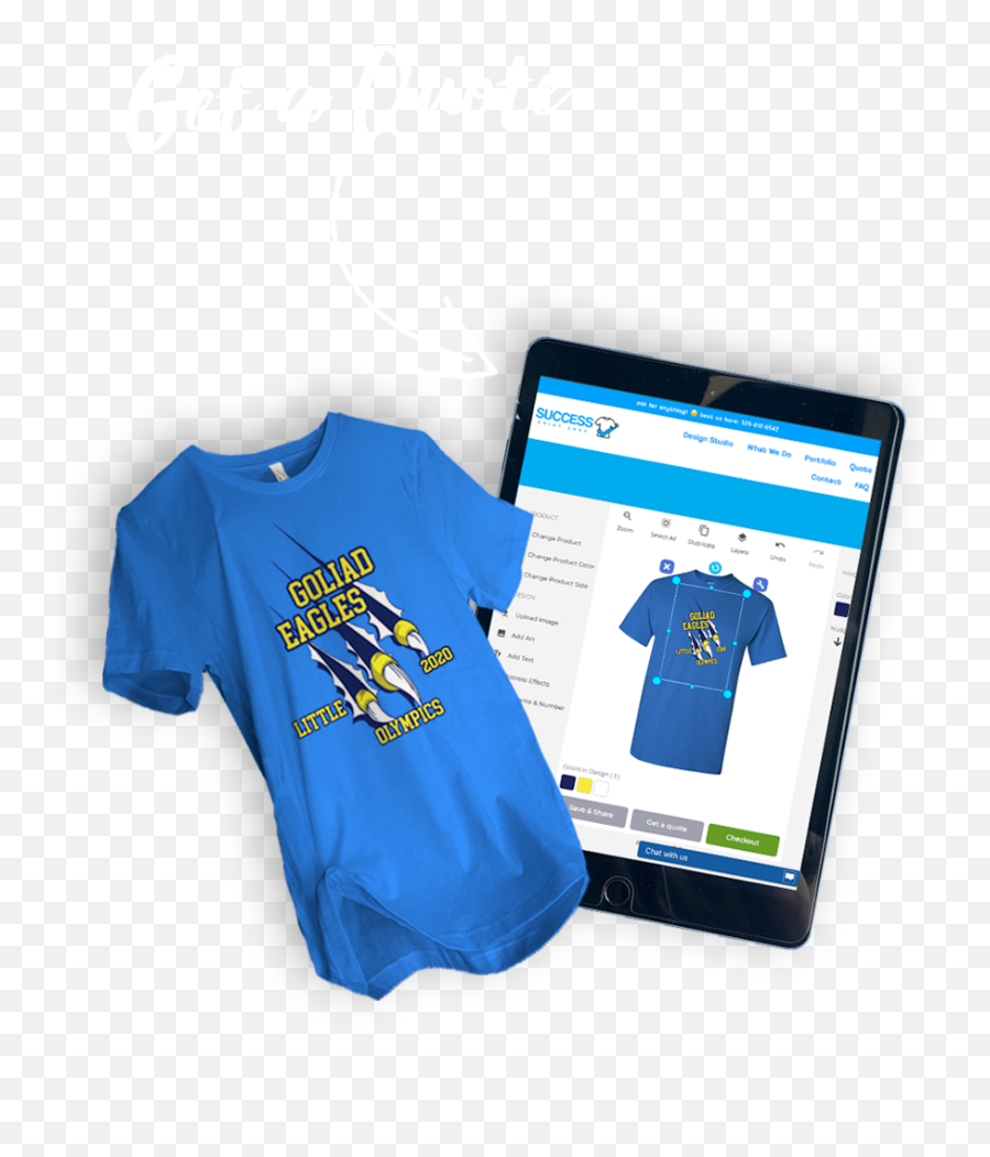 Custom T - Shirts Texas Success Print Shop Mobile Phone Png,Tee Shirt Png