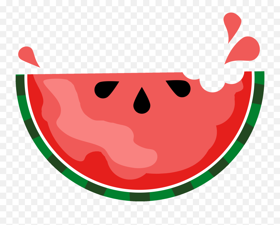 Watermelon Slice Triangle Clipart Cliparts - Watermelon Clip Art Png,Watermelon Slice Png