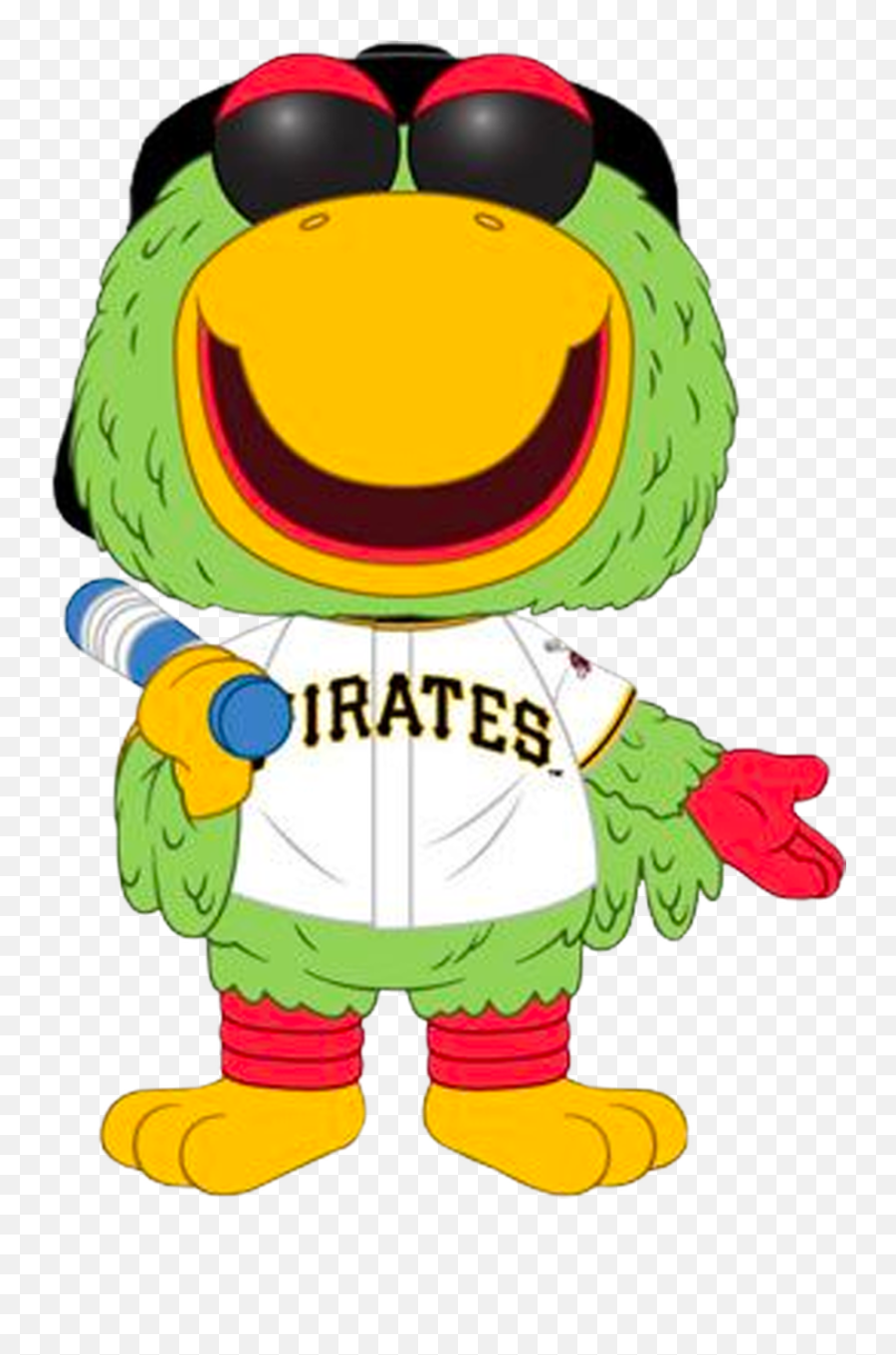Mlb Baseball - Pirate Parrot Pittsburgh Pirates Pop Vinyl Figure Pittsburgh Pirates Mascot Art Png,Pirate Parrot Png