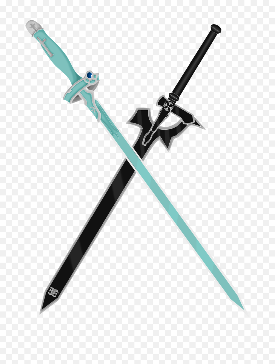 Sword Art Online Kirito Drawing Free Download Asuna And Kirito Swords Png Kirito Png Free Transparent Png Images Pngaaa Com - roblox kirito sword