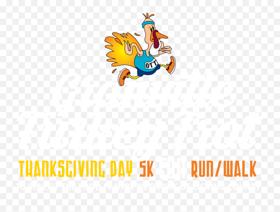 Granville Turkey Trot - Graphic Design Png,Thanksgiving Png