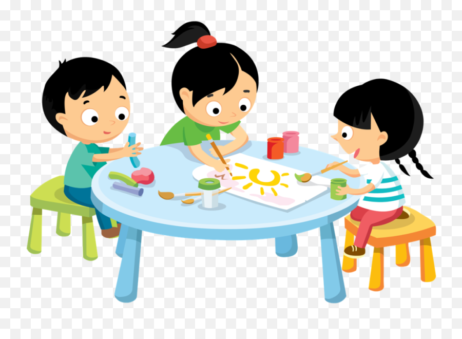 Kids Painting Clipart - Kids Painting Clipart Png,Painting Clipart Png