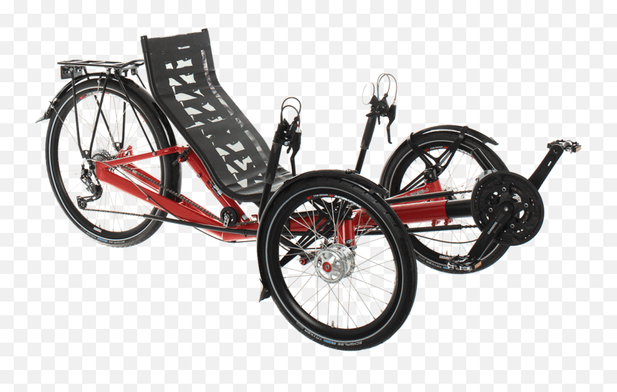 Trikes With 26 Rear Wheel Model Lines Azub Recumbents - Recumbent Trike Png,Tricycle Png
