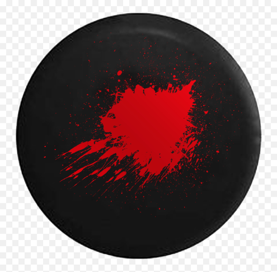 Zombie Bloody Splatter Smear Of Blood - Circle Png,Blood Smear Png