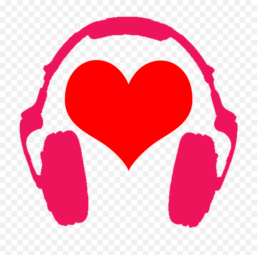Heart Transparent Png Clipart - Anime Headphone With Heart,Anime Heart Png