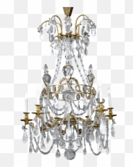 Download Hd Rock Crystal Chandelier 18th Century - 18th 18th Century Chandelier Png,Chandelier Png