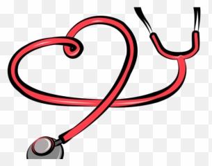 The Doctor Clipart Stethoscope - Transparent Background Heart Png