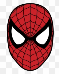 Logo Transparent Background Spiderman Clipart - Man Face png