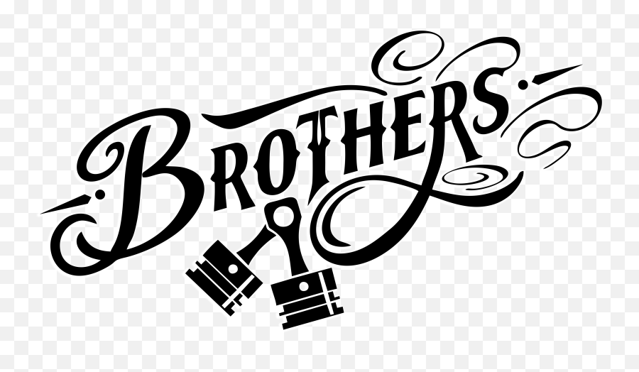 Download Free Png Performance Brothers - Logo Brothers Logo Black And White,No Png