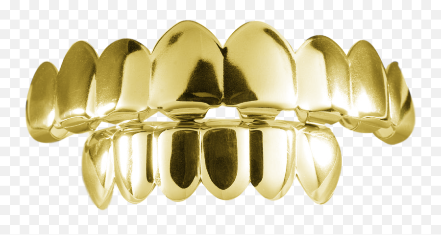 Download Gold Teeth Png Graphic Black - Gold Teeth Png,Gold Teeth Png
