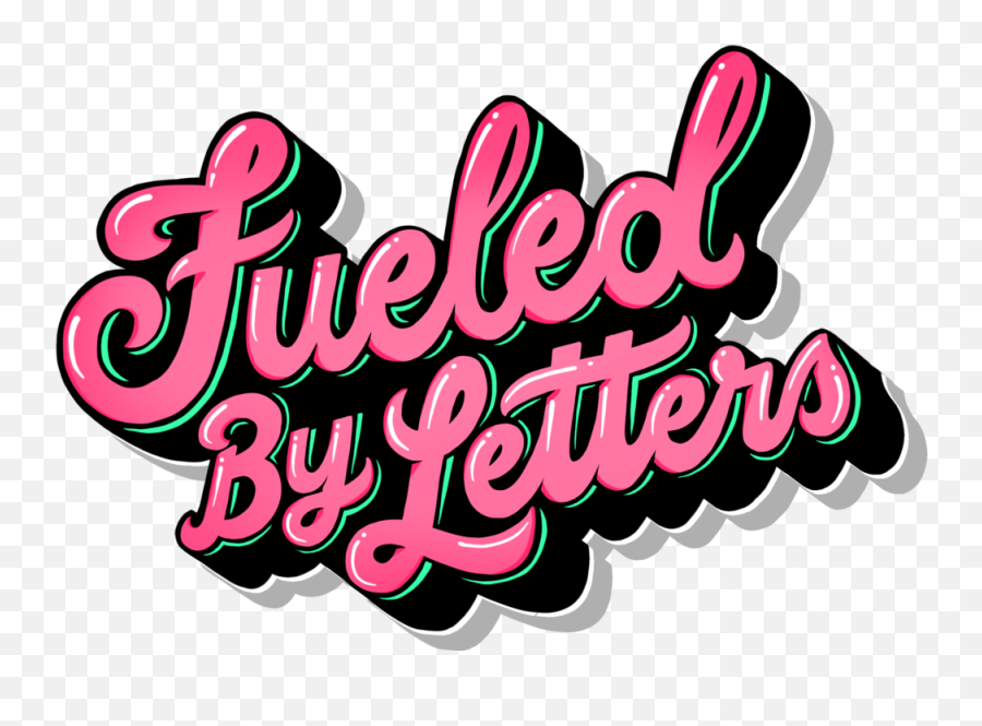 Fueled By Letters - Calligraphy Png,Letters Png