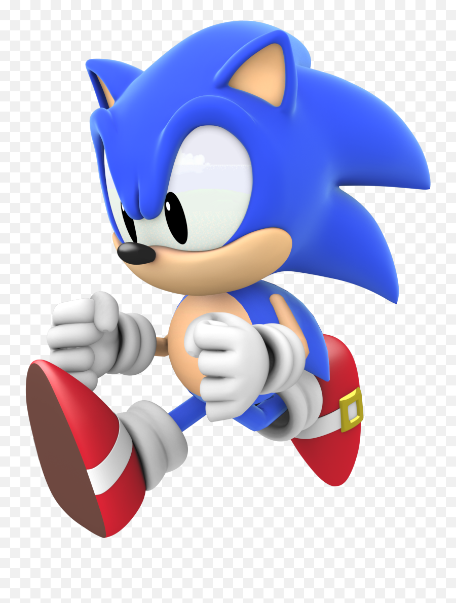 Sonic Generations Classic - Sonic Generations Classic Sonic Png,Sonic Running Png
